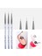 Nail Art Fırça Seti 3lü 1