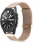 Samsung Galaxy Watch Gear S3 Metal Kayış Kordon Milano Loop 46mm KRD-45 Rose Gold 1
