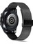 Samsung Galaxy Watch Gear S3 Metal Kayış Kordon Milano Loop 46mm KRD-45 Siyah 3