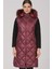 Z6717 Dewberry Bayan Yelek-Bordo 5