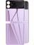 Samsung Galaxy Z Flip 3 3D Standart 2 in 1 Kamera Koruyucu Lila 2