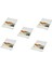 5 Paket 100'LÜ Poşet Dosya 100X5 = 500 Adet 1