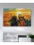 Gün Batımı Iskele Kanvas Tablo 1