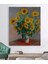 Claude Monet Ayçiçekleri Kanvas Tablo 1
