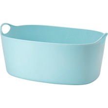 IKEA Torkis Çamaşır Sepeti Mavi, 35 Litre