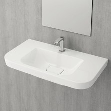 Bocchi Speciale 85 cm Lavabo 1231-061-0126 Parlak Beyaz