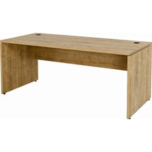 Furni 24 180 cm Çalışma Masası, Ev ve Ofis Için Ideal Çalışma ve Bilgisayar Masası, Safir Meşe Rengi