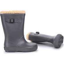 Igor W10260 Splash Euri Borreguito Kız/erkek Çocuk Su Geçirmez Yağmur Kar Çizmesi Gri