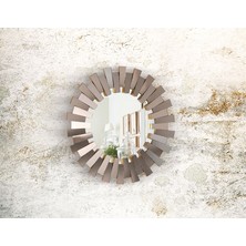 Evcimen Store Piyano Güneş Ayna Gold