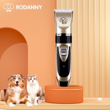 Rodanny Profesyonel Pet Saç Düzeltici Hayvan Bakım Makası Köpek ve Kedi Kesici Makinesi Tıraş Makinesi Elektrikli Makas Makası