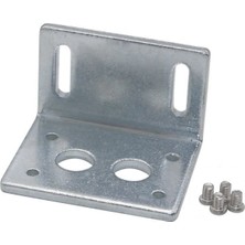 Alkatronik JGY370 Dc Motor Montaj Parçası Bracket Çelik L Demir Parça