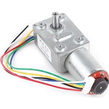 Alkatronik JGY-370B Dc Motor 12V 30RPM Enkoderli Redüktörlü Hız Okuyucu