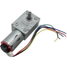 Alkatronik JGY-370B Dc Motor 12V 30RPM Enkoderli Redüktörlü Hız Okuyucu