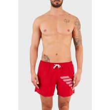 Emporio Armani Baskılı Belden Bağlamalı Mayo Short Erkek Mayo Short S 211740 1P427 06574