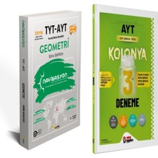 Rasyonel Yayınları TYT AYT Geometri Soru Bankası ve Metin Yayınları AYT Kolonya Eşit Ağırlık-Sözel Deneme Sınavı