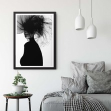 Tabloshop Karanlığın Yüzü Çerçeveli Poster Tablo 40 x 60 cm