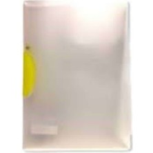 Kraf Sıkıştırmalı Dosya Quıck Clıp Sarı 1060