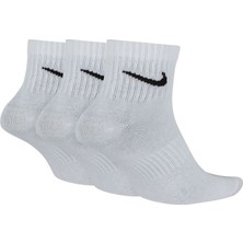 Nike U Nk Everyday Ltwt Ankle 3pr Unisex Çorap SX7677-100