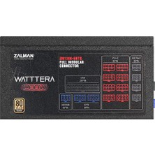 Zalman Wattera ZM1200-EBTII 1200W 80+ Gold 13,5cm Fan Modüler Sessiz Power Supply