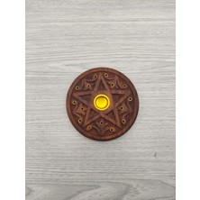 Morey Penta gram Yıldızı Işlemeli Konik ve Çubuk Tütsülük