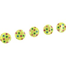 Özene Bezene 5 Adet Benekli Düğme (Fıstık Yeşili)