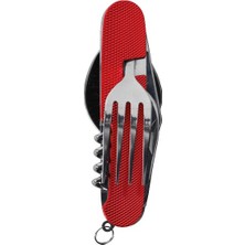 Nurgaz Campout Katlanır Kaşık Çatal Tirbuşon