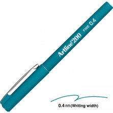 Artline 200 Yeşil 04 mm Fine Keçe Uçlu Yazı Kalemi