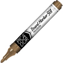 Picador 501 Kahve 105-3 mm Yuvarlak Uç Beyaz Tahta Kalemi