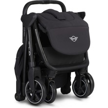 MINI by Easywalker Tek Tuşla Otomatik Katlanan Kabin Boy Bebek Arabası Oxford Black