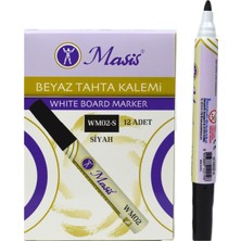 Masis Beyaz Tahta Kalemi 12 Li Kutu
