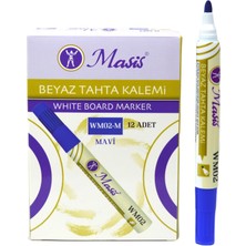 Masis Beyaz Tahta Kalemi 12 Li Kutu