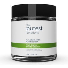 The Purest Solutions Fruit Enzyme Powder Cleanser-Meyve Asitleri Içeren Toz Temizleyici (%0,2 Azelaic Acid & Malic Acid) TPS207