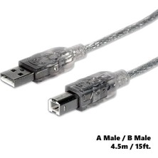 Manhattan USB Yazıcı Kablosu 390187 4.5mt / 15FT.