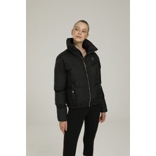 Kinetix SN38 Candy Coat  1pr Siyah Kadın Kısa Kaban