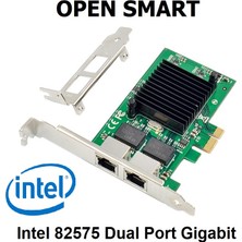 Open Smart OPS01G42NT - Dual / 2 Port Gigabit Pcı-E X1 Ethernet Kart