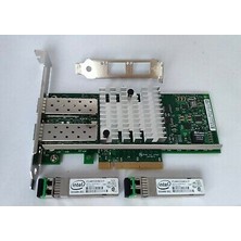 Intel X520-LR2 Dual / 2 Port 10GBE Pcı-X8 Sfp+ Ethernet Kart - E10G42BFLR