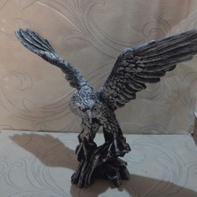 Myk Hediye ve Sanat Atölyesi  Büyük Boy Özel Kartal Kutulu Kartal Kanatlı Biblo Ofis Ev dekor