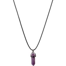 Taş Rüyası Ametist Pandül Kolye