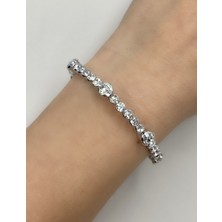 Noble Accessory Diomand Silver Zirkon Taşlı Bileklik