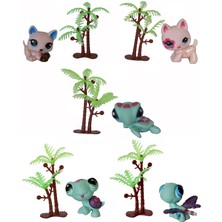 Minişler Pet Shop Minişler Littlest Pet Shop 5 Li Karakter Seti + Hediye Cüzdan