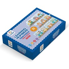 Arnas Toys 5234 Learning Numbers Tren Puzzle 10 Parça Sayılar Karton Puzzle