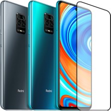 Newface Xiaomi Redmi Note 9s / 9 Pro Ekran Koruyucu 20D Temperli  Cam Siyah