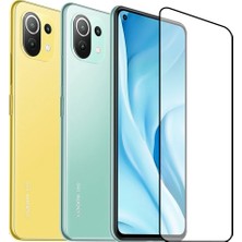 Newface Xiaomi Mi 11 Lite Ekran Koruyucu 20D Temperli  Cam Siyah