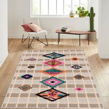 Rovigo Home Dijital Baskı Yıkanabilir Kaymaz Taban Salon Halısı RVG1490