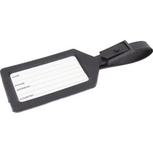 Bagacar Siyah Valiz Isimliği Uçak Bagaj Etiketi