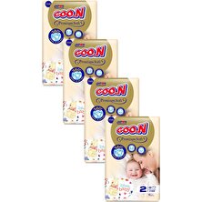 Goon Premium Soft Bebek Bezi Aylık Fırsat Paketi 2 Beden 184 Adet