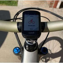 Aeon Store 1-1 / 8 Için Garmin Edge Stem-Cap Mount Renthal Fatbar Için Uygun Plastik Aparat