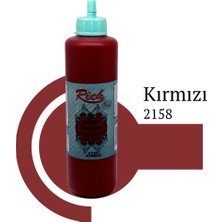 Rich 2158 Kırmızı Multisurface Su Bazlı Boya 500 cc Kokusuz ve Solventsiz Kullanım İçin
