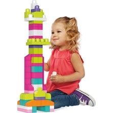 Mega Bloks First Builders 80'li Blok Torbaları Pembe DCH62