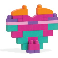 Mega Bloks First Builders 80'li Blok Torbaları Pembe DCH62